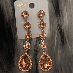 Long Chandelier Earrings
